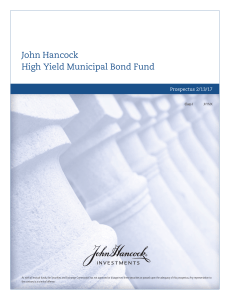 John Hancock High Yield Municipal Bond Fund