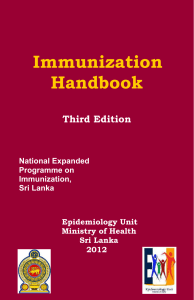 Immunization Handbook