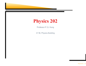 Physics 202