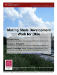 Making Shale Development Work for Ohio