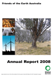 FoE Australia annual report 2008
