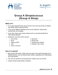 Group A Streptococcus (Group A Strep)