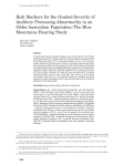 Risk Markers for the Graded Severity of Auditory Processing