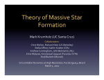 Theory of Massive Star Formation