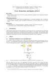 Force, Momentum, and Impulse of Force