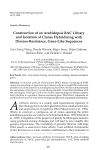 Construction of an arabidopsis BAC library and isolation of clones