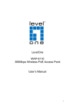 LevelOne WAP-6110 300Mbps Wireless PoE