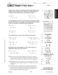 Chapter 6 Test, Form 3