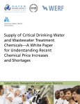 Supply of Critical Drinking Water and Wastewater Treatment