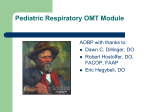 Pediatric Respiratory OMT Module