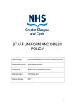 staff uniform and dress policy