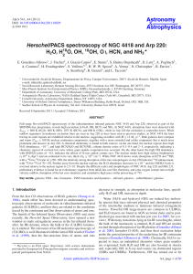 Herschel/PACS spectroscopy of NGC 4418 and Arp 220: H2O