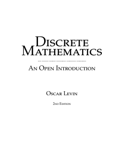 2nd Edition (printable) - Discrete Mathematics: An Open Introduction