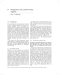 17 Respiratory and cardiovascular support