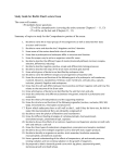 Study Guide Final 244 Lecture Exam