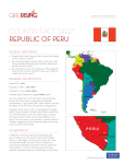 country fact sheet republic of peru