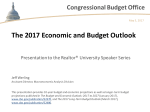 The 2017 Economic and Budget Outlook