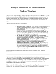 Code of Conduct - University of Florida
