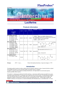 FluoProbes Luciferin substrates