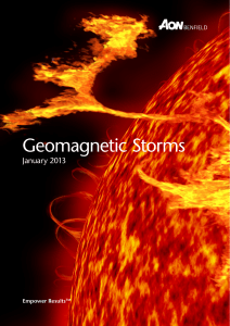 Geomagnetic Storms - Thought Leadership