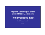 The Bypassed East - Hunter College, Department of Geography