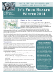 It`s Your Health Winter 2014