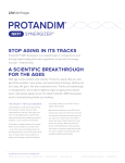STOP AGING IN ITS TRACKS A SCIENTIFIC BREAKTHROUGH