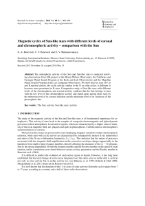 Magnetic cycles of Sun-like stars with different levels of coronal and