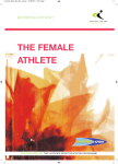 the female athlete - The Irish Sports Council