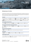 Fact Sheet - Climate Change 2013