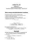 CHEM/TOX 336 Lecture 3 Example