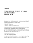 FUNDAMENTAL THEORY OF LOAD COMPENSATION