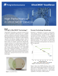 High Performance in UltraCMOS® Devices