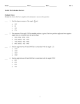 ExamView - Unit 6 Review.tst