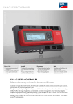 SMA CLUSTER CONTROLLER - Professional monitoring and