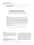 The role of nitric oxide synthase in infantile hypertrophic pyloric