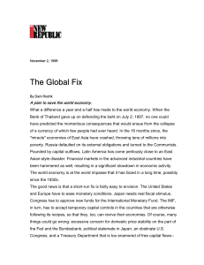 The Global Fix - Harvard Kennedy School