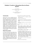 Radiative Transfer in Atmosphere-Sea Ice