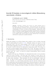 Gestalt Principles re-investigated within Heisenberg uncertainty