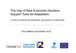The Use of New Economic Decision- Support Tools for - circle-2