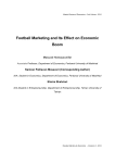 Football Marketing and Its Effect on Economic Boom