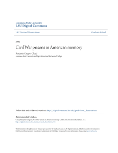 Civil War prisons in American memory