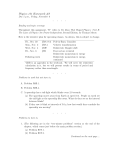 Physics 121 Homework #8