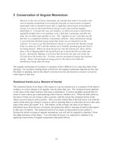 1-5 Conservation of Angular Momentum