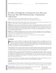 The Effect of Flurbiprofen on Postoperative Sore Throat and