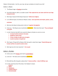 Chapter 16 Study Guide – Use this, your map, and your vocabulary