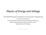 Physics of Energy and Voltage