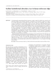 Sea¯oor hydrothermal alteration at an Archaean mid