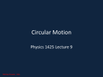 Circular Motion - Galileo and Einstein