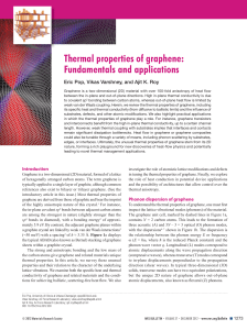 Thermal properties of graphene: Fundamentals and